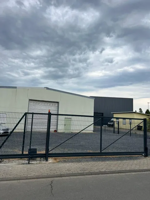 Industriezaun in Coburg - fachgerechte Ausführung vor Ort