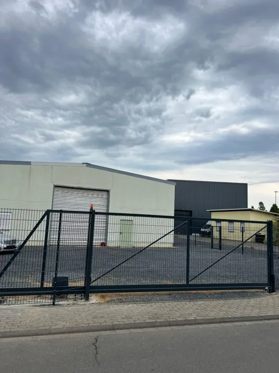 Industriezaun in Coburg - fachgerechte Ausführung vor Ort